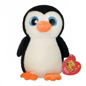 Мягкая игрушка Abtoys Морские обитатели. Пингвин 17см