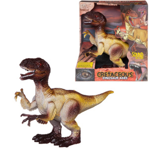 Игрушка интерактивная Junfa Динозавр Тираннозавр на батарейках