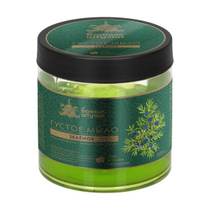 Мыло Банные штучки густое зеленое для бани и сауны