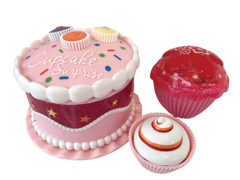 Набор c Куколкой - кексом и питомцем "Чайная вечеринка", 2 цвета в ассортименте (фиолетовый, розовый)