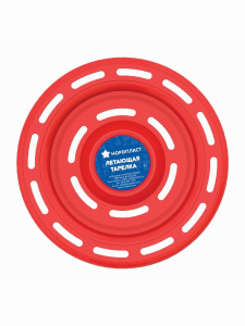 НОРДПЛАСТ Летающая тарелка d 22см красная