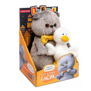 Кот Басик с Гусиком, "Мультсериал" 19 см