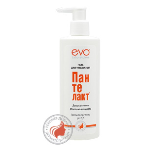 EVO ПАНТЕКЛАТ Гель для умывания с молочной кислотой и декспантенолом pH5.5 200мл