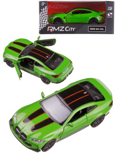 Машина металлическая RMZ City 1:32 BMW M4 CSL 2023 зеленый