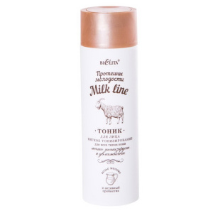 Тоник для лица BIELITA Протеины Молодости Milk Line для всех типов кожи 200мл