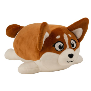 Мягкая игрушка СмолТойс Корги-валик 30 см