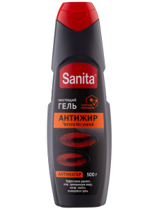 SANITA Гель чистящий Антижир Антинагар (действие за 3 минуты) 500 г