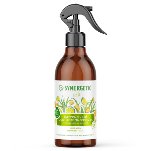 SYNERGETIC Натуральный освежитель воздуха "Имбирь и лемонграсс", 380мл