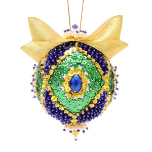 Набор для творчества Волшебная мастерская Новогодний шар из пайеток "Фантазия"