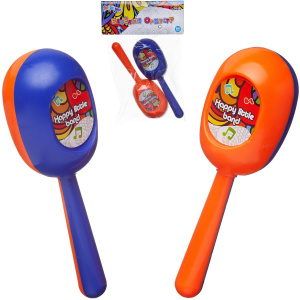 Музыкальный инструмент ABtoys ДоРеМио Весёлый оркестр Маракасы сине-оранжевый