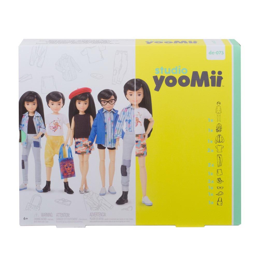 Игровой набор Mattel кукла с одеждой и аксессуарами Creatable World Делюкс Темные прямые волосы