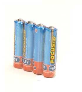 Батарейка FOCUSray DYNAMIC POWER R03/S4 Типоразмер: AAА/мизинчиковая, 4 штуки в упакавке