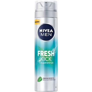 NIVEA MEN Гель для бритья FRESH KICK Приятная свежесть 200мл