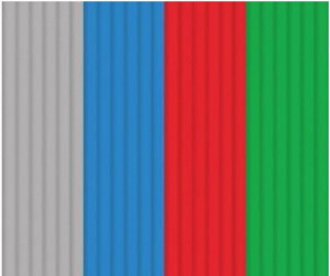 Эко-пластик к 3Д ручке 3DOODLER "Стартовый набор" 24 шт, 4 цвета в ассортименте (серый, синий, красный зеленый)