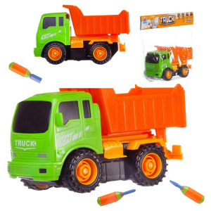 Машинка-конструктор "Грузовик", в наборе с инструментами, в пакете, 23x17x8 см