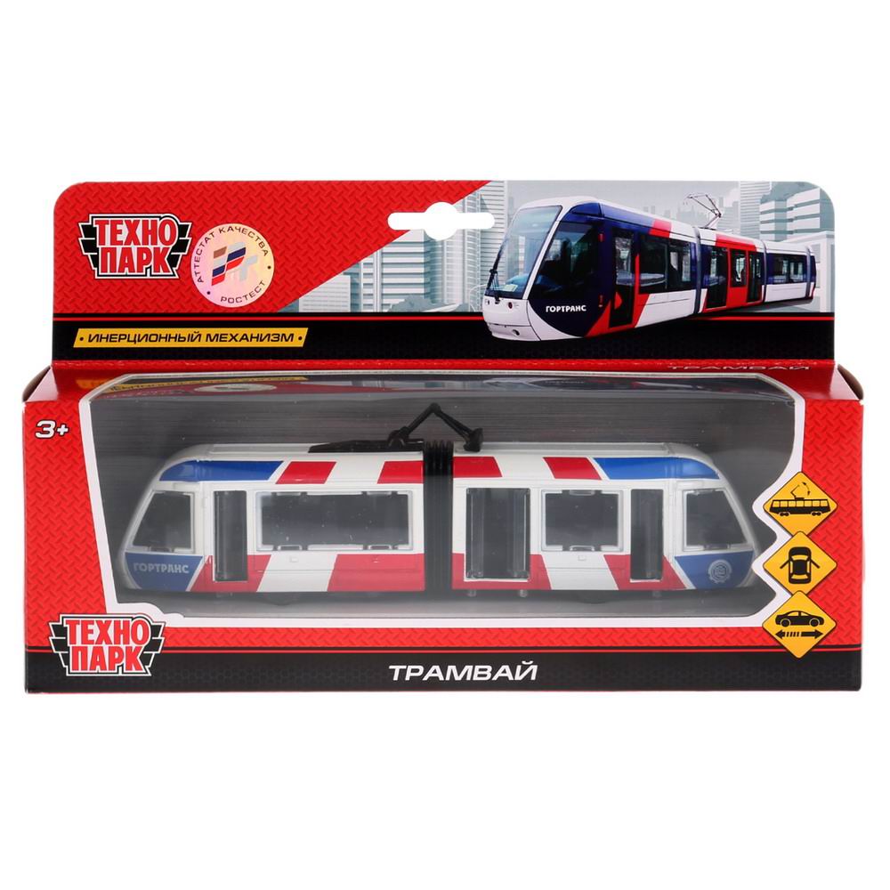 Покажи игрушки технопарк. Технопарк трамвай SB-18-01wb(ic). Трамвай Технопарк SB-18-01-BL-WB no ic с гармошкой. Трамвай игрушка Технопарк с гармошкой ГОРТРАНС. Игрушка Технопарк трамвай.