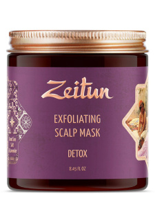 ZEITUN Маска-скраб для кожи головы "Детокс", 250мл