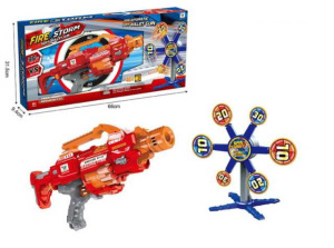 Набор игровой Junfa Автомат c мишенью и 20 мягких пуль