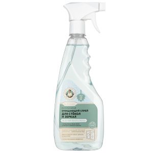 РБА Сибирская Травница Очищающий спрей для стекол и зеркал 450мл