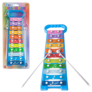 Abtoys Ксилофон 34,5x2x14 голубой