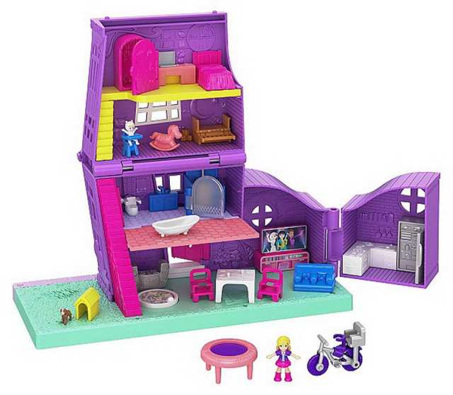 Игровой набор Mattel Polly Pocket Дом Полли