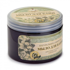 Рецепты бабушки Агафьи Мыло для бани Черное мыло Агафьи 500мл