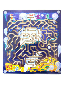 Развивающая игра Мастер Игрушек Лабиринт Охотник за сокровищами с шариком