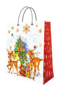 Подарочный пакет ND Play Елочка - 2 250*350*100 мм