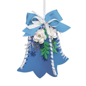 Набор для творчества Волшебная мастерская. Колокольчик новогодний из фоамирана синий