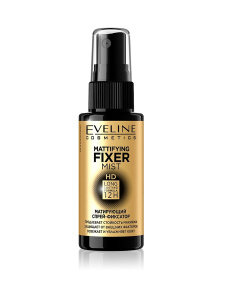 EVELINE MATTIFYING FIXER MIST HD Матирующий спрей-фиксатор для макияжа 50мл