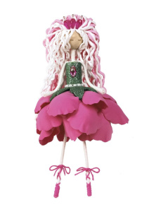 Набор для творчества Волшебная мастерская создай куклу Фея пионов