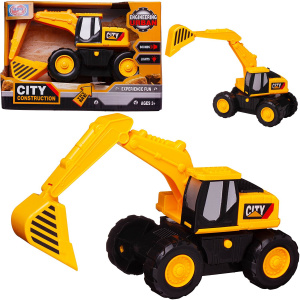 Машинка Junfa Спецтехника Экскаватор звук cвет