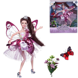 Кукла Junfa Atinil (Атинил) Фея в ярко-розовом платье, 28см