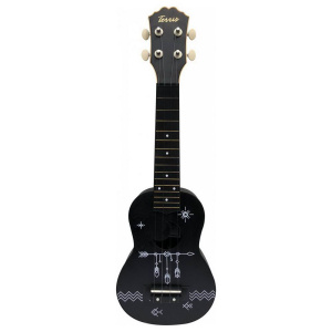 Музыкальный инструмент TERRIS Гитара гавайская Укулеле сопрано PLUS SPIKE 55*17*5,2. см
