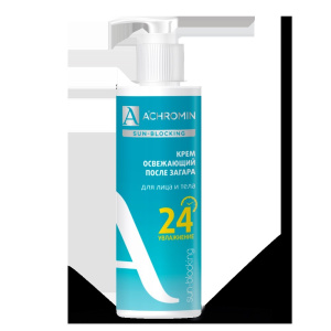 Крем Achromin освежающий после загара для лица и тела 250 мл