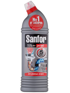 Sanfor Средство для труб 5 минут 750 г