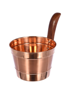 Банные штучки Бадья из меди 4 л