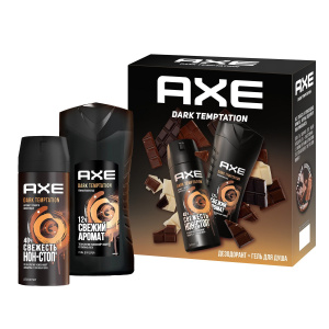 Подарочный набор AXE Dark temptation (150+250мл)