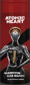 ATOMIC HEART Шампунь угольный для мужчин 400мл