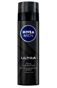 NIVEA MEN Пена для бритья ULTRA 200мл