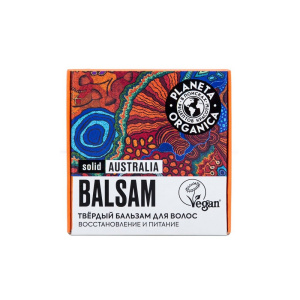 Твёрдый бальзам для волос Australia Planeta Organica Solid Cosmetic 50 гр