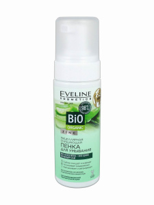 EVELINE Bio Organic Пенка мицеллярная д/умывания очищающая 150мл
