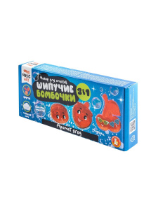 Десятое королевство Набор для опытов Шипучие бомбочки. Аромат ягод 3 в 1