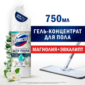 ДОМЕСТОС Гель-концентрат для пола Магнолия+Эвкалипт 750мл