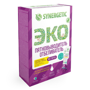 SYNERGETIC Пятновыводитель-отбеливатель 10 Стиков по 25г