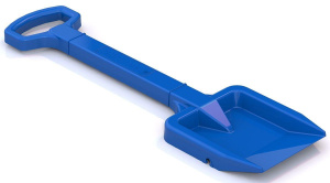 Лопата большая "Евролайн" 49 см (3 вида- желтый, синий, красный)