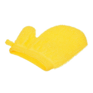 Мочалка из полипропилена, варежка, 21х18 см, medium, 6 цветов, для бани и сауны Банные штучки