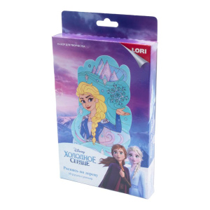 Набор для творчества LORI Роспись по дереву Игрушка-сувенир Disney Эльза