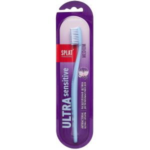 SPLAT Зубная щетка ULTRA SENSITIVE средняя голубая