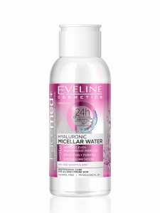 EVELINE Facemed+ Мицеллярная вода гиалуроновая 3в1 100мл